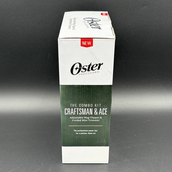 Oster Professional Craftsman & Ace Combo Kit Hair Clipper Mini Trimmer Black - Picture 4 of 6